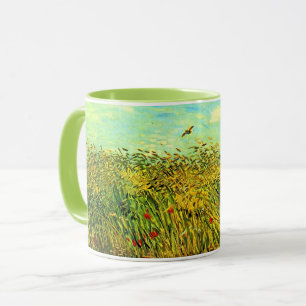 Van Gogh, Wheat Field with a Lark, Mug