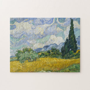 Van Gogh Wheat Field with Cypresses Jigsaw Puzzle