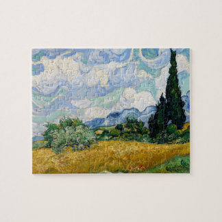 Van Gogh Wheat Field with Cypresses Jigsaw Puzzle