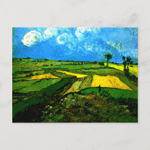 van gogh - Wheat Fields at Auvers Postcard