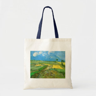Van Gogh Wheat Fields at Auvers Under Clouded Sky Tote Bag