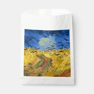 Van Gogh Wheat Fields impressionist Painting Favour Bag