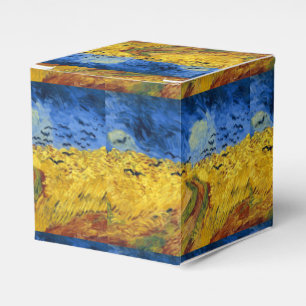 Van Gogh Wheat Fields impressionist Painting Favour Box