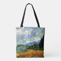 Van Gogh - Wheatfield with Cypress Tree