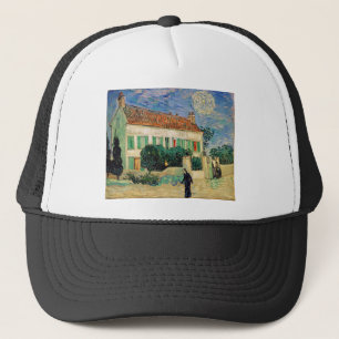 Van Gogh White house night Trucker Hat