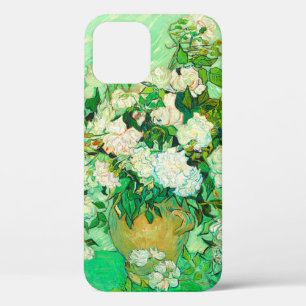 Van Gogh White Roses iPhone 12 Case