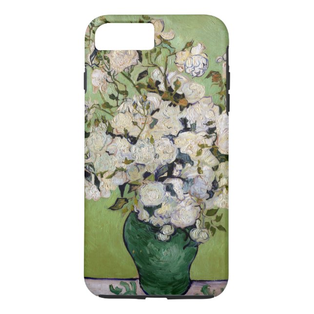Van Gogh White Roses Tough iPhone 7 Plus Case (Back)