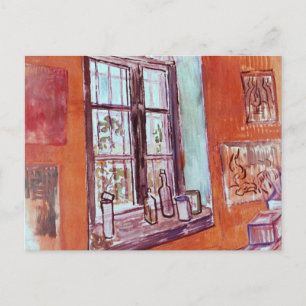 Van Gogh Window of Vincent's Studio at the Asylum Postcard