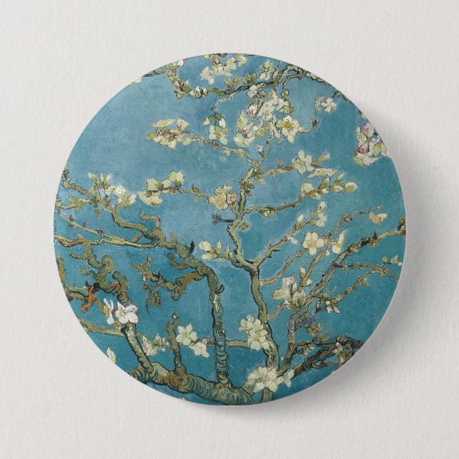 Van Gogh's Almond Blossom 7.5 Cm Round Badge (Front)