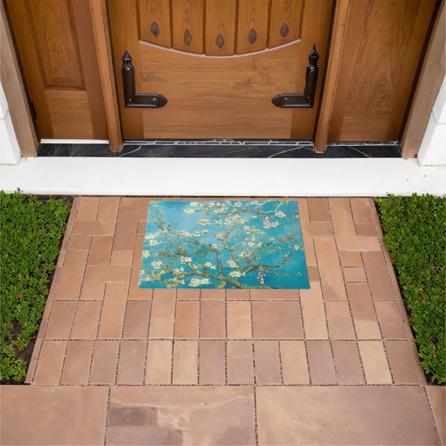 Van Gogh's Almond Blossom  Doormat (Outdoor)