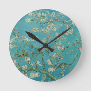 Van gogh's Almond Blossom Round Clock