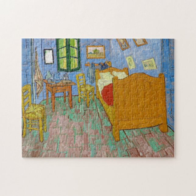 Van Gogh's Bedroom in Arles Painting Art Jigsaw Puzzle (Horizontal)