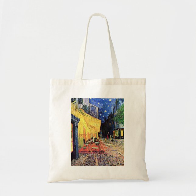 Van Gogh's Cafe Terrace Budget Tote Bag (Front)