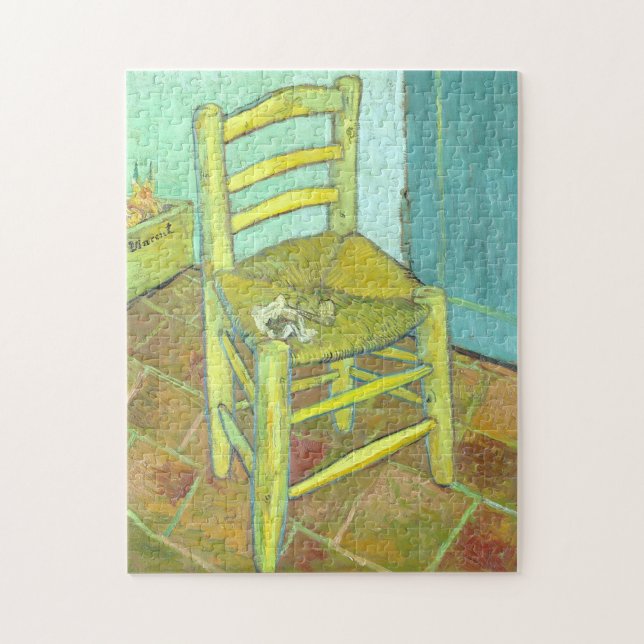Van Gogh's Chair - Vincent van Gogh Jigsaw Puzzle (Vertical)