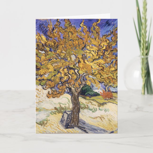Van Gogh's Classic Painting Mulberry Tree Card (Front)