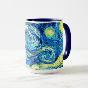 Van Gogh's famous painting, Starry Night Mug