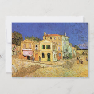 Van Gogh's House in Arles, Housewarming Party Invitation