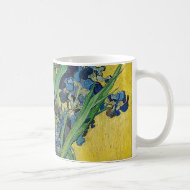 Van Gogh's Iris Coffee Mug (Right)