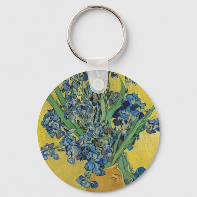 Van Gogh's Iris Key Ring (Front)