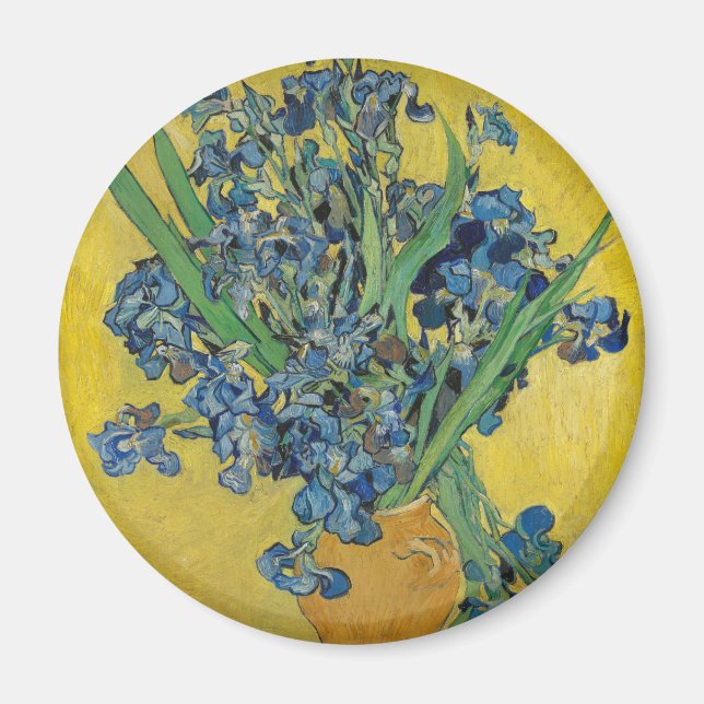 Van Gogh's Iris Magnet (Front)