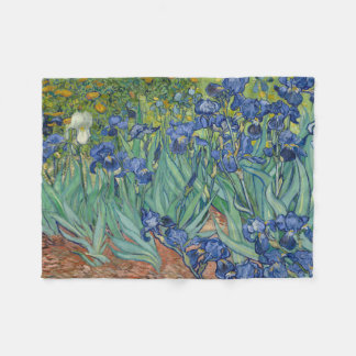 Van Gogh's Irises Fleece Blanket