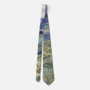 Van Gogh's Landscape from Saint-Rémy Neck Tie