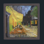 Van Gogh's Night Cafe Jewellery Box<br><div class="desc">Post-Impressionist Painter Artist Vincent Van Gogh's Great Artworks and Paintings - Cafe Terrace at Night</div>
