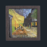 Van Gogh's Night Cafe Keepsake Box<br><div class="desc">Post-Impressionist Painter Artist Vincent Van Gogh's Great Artworks and Paintings - Cafe Terrace at Night</div>