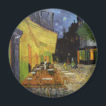 Van Gogh's Night Cafe Magnet<br><div class="desc">Post-Impressionist Painter Artist Vincent Van Gogh's Great Artworks and Paintings - Cafe Terrace at Night</div>