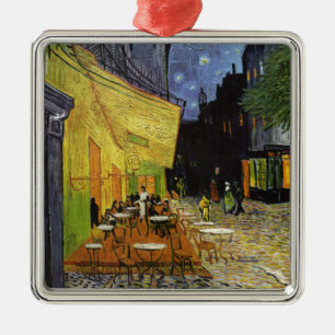 Van Gogh's Night Cafe Metal Ornament