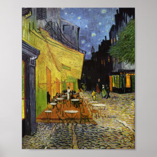 Van Gogh's Night Cafe Poster