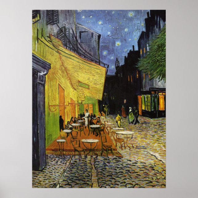 Van Gogh's Night Cafe Poster (Front)