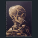 Van Gogh's Skeleton with Burning Cigarette Notebook<br><div class="desc">Van Gogh's "Skull of a Skeleton with Burning Cigarette" c. 1885–86. This is an early piece done as a study while at the Royal Academy of Fine Arts in Belgium.</div>