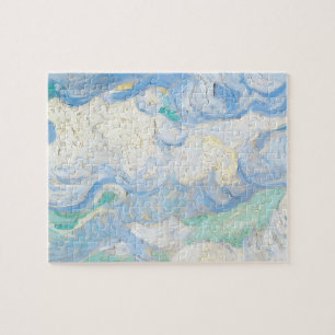 Van Gogh's sky background Jigsaw Puzzle