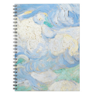 Van Gogh's sky background Notebook