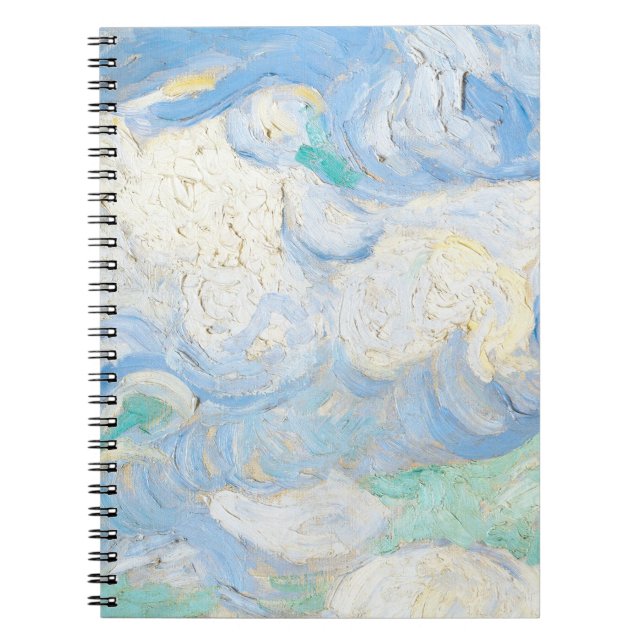 Van Gogh's sky background Notebook (Front)