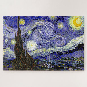 Van Gogh's Starry Night, 1889 Jigsaw Puzzle