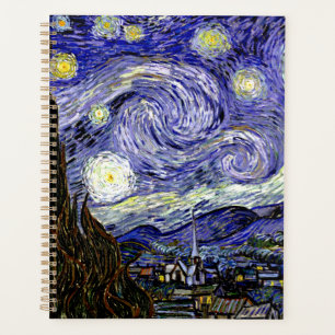 Van Gogh's Starry Night, 1889 Planner