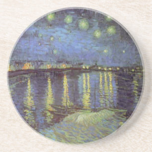 Van Gogh's Starry Night Painting Coaster