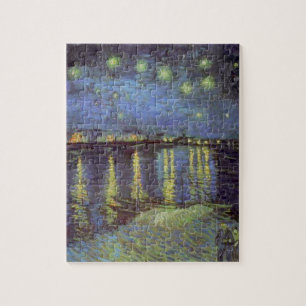 Van Gogh's Starry Night Painting Jigsaw Puzzle