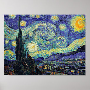 Van Gogh's Starry Night Poster