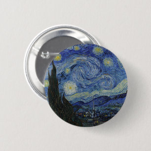 Van Gogh's Starry Night: Whirlwind of Dreams Pin