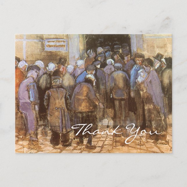 Van Gogh's State Lottery Office Postcard (Front)