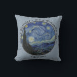 van Gogh's The Starry Night Party Items Collection Cushion<br><div class="desc">All of our products are made with large scale images that have been carefully edited to provide the best resolution,  colour and detail possible.</div>