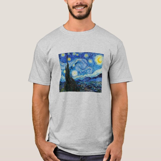 Van Gogh's The Starry Night T-Shirt (Front)