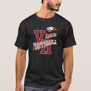 Van Horn Eagles Football T-Shirt Dark