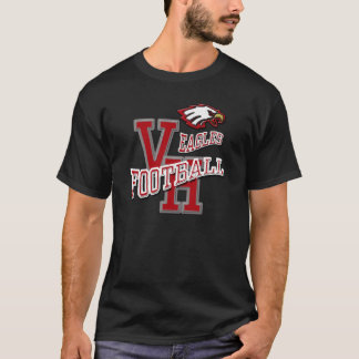 Van Horn Eagles Football T-Shirt Dark