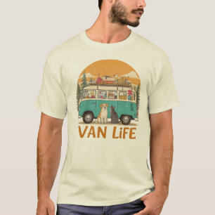 Van Life Adventure Paws T-Shirt