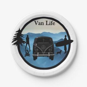 Van Life adventures #vanlife Paper Plate