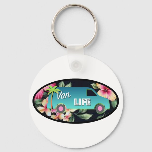 Van Life Key Chain (Front)